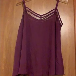 Plumb color tank top